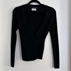 BR *Silk-Cashmere* Wrap Sweater / Size XS